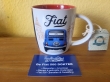 Drinkbeker met fiat500 oldtimer afbeelding